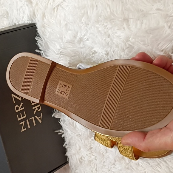 Naturalizer Fame 2 Natural Women's Sz 12 Sandals 🆕 🔥🔥 - Picture 5 of 7